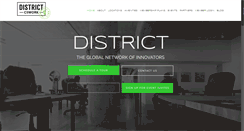 Desktop Screenshot of districtcowork.com